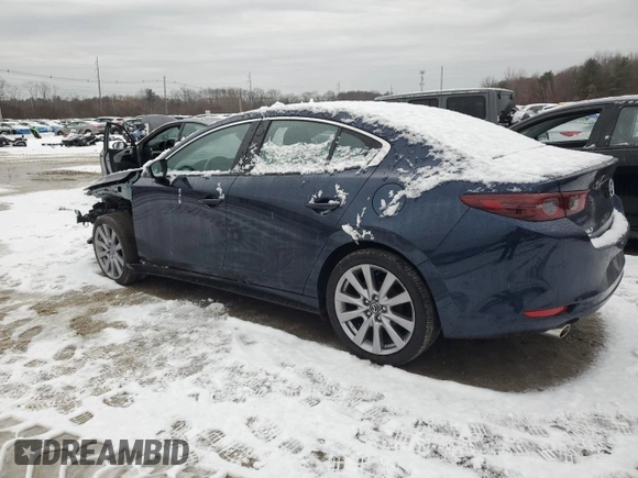 2021 Mazda 3 Select with VIN 3MZBPBBL1MM251715, listed as a Copart auction lot 46135775 with 37,917 mi miles and Salvage Title. Bid and sale history available at carsss.com. Image 2.