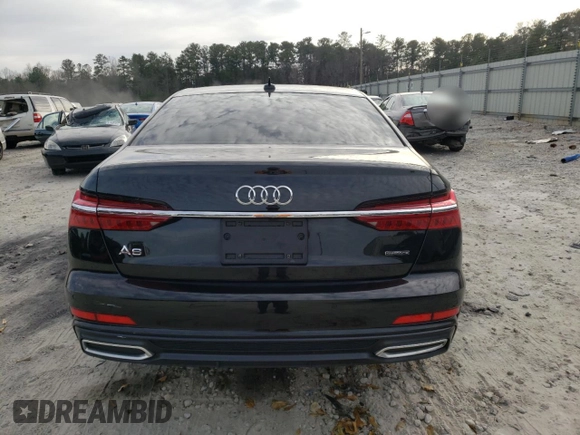 2019 Audi A6 Premium Plus with VIN WAUL2AF21KN118146, listed as a Copart auction lot 36682803 with 44,765 mi miles. Bid and sale history available at carsss.com. Image 6.