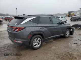 2022 Hyundai Tucson SEL with VIN 5NMJB3AE2NH084341, listed as a Copart auction lot 43927375 with 12,456 mi miles and Salvage Title. Bid and sale history available at carsss.com. Image 3.