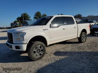 2016 Ford F-150 XLT with VIN 1FTEW1EG9GKF17909, listed as a Copart auction lot 85534894 with 205,017 mi miles and Salvage Title. Bid and sale history available at carsss.com. Image 1.