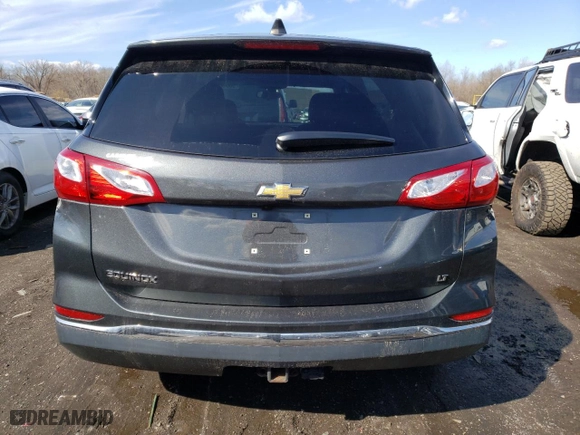 2019 Chevrolet Equinox LT with VIN 2GNAXKEV2K6196704, listed as a Copart auction lot 50022455 with 105,231 mi miles and Salvage Title. Bid and sale history available at carsss.com. Image 6.