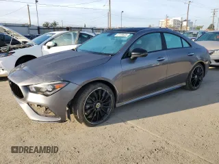 2022 Mercedes-Benz CLA with VIN W1K5J4GB8NN299867, listed as a Copart auction lot 47139535 with 12,190 mi miles and Salvage Title. Bid and sale history available at carsss.com. Image 1.