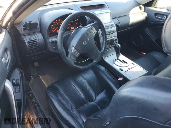 2004 Infiniti G35 Coupe w/Leather with VIN JNKCV54E44M827899, listed as a Copart auction lot 81534144 with 215,637 mi miles and Salvage Title. Bid and sale history available at carsss.com. Image 8.