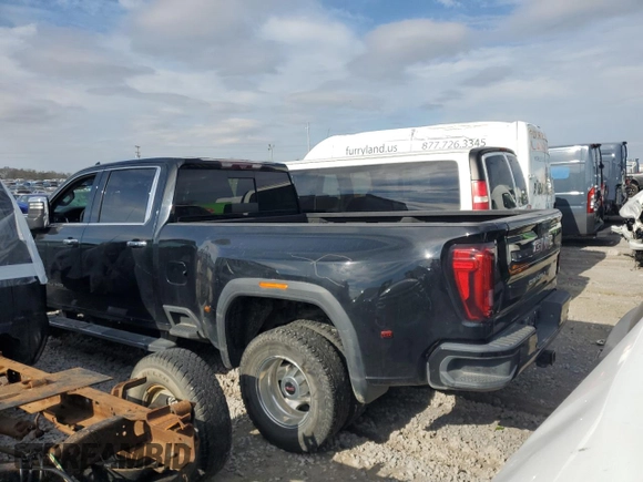 2020 GMC Sierra 3500HD Denali z VIN 1GT49WEY6LF219913, wystawiony jako Copart lot #81090434 z przebiegiem 87 356 mil mil oraz Czysty tytuł • Clean title. Historia ofert i sprzedaży dostępna na DreamBid. Obrazek 2.