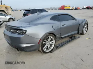 2020 Chevrolet Camaro 1LT with VIN 1G1FB1RSXL0129049, listed as a Copart auction lot 43091213 with 52,886 mi miles. Bid and sale history available at carsss.com. Image 3.