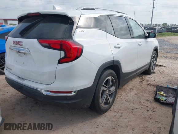 2020 GMC Terrain SLT with VIN 3GKALPEV4LL306123, listed as a IAAI auction lot 41919696 with Not provided miles and . Bid and sale history available at DreamBid. Image 4.