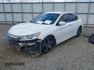 2017 Honda Accord Sport SE z VIN 1HGCR2F13HA055127, wystawiony jako IAAI lot #41889700 z przebiegiem 97 519 mil mil oraz . Historia ofert i sprzedaży dostępna na DreamBid. Obrazek 2.