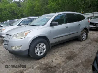 2012 Chevrolet Traverse LS with VIN 1GNKRFED3CJ248410, listed as a Copart auction lot 52760475 with 142,889 mi miles and Clean Title. Bid and sale history available at DreamBid. Image 1.