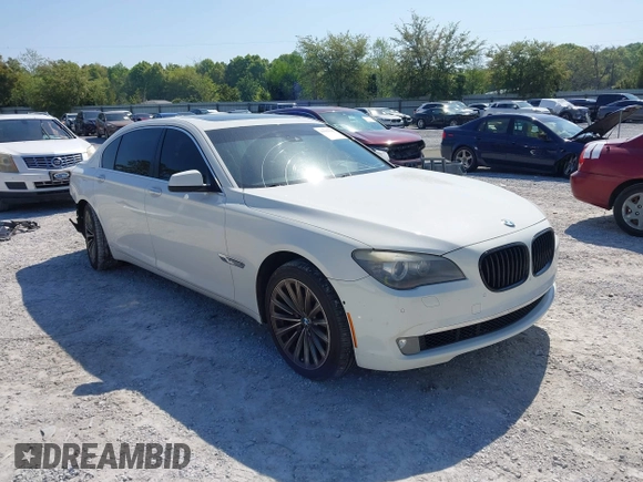 2012 BMW 7 Series 740Li with VIN WBAKB4C53CC576991, listed as a IAAI auction lot 41985643 with 107,416 mi miles and . Bid and sale history available at DreamBid. Image 1.
