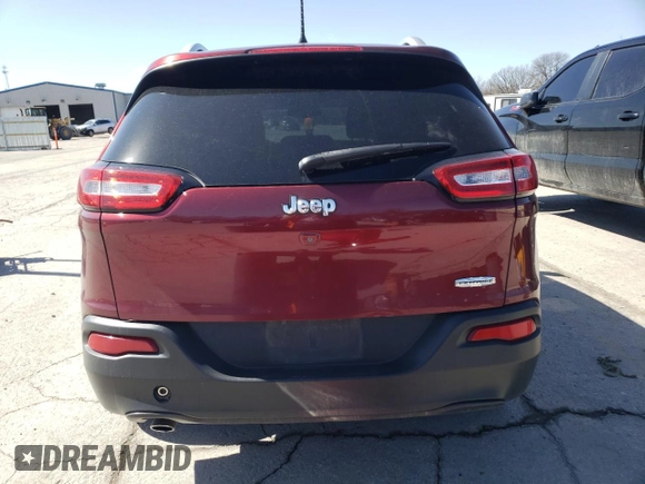 2018 Jeep Cherokee Latitude Plus with VIN 1C4PJLLB8JD622754, listed as a Copart auction lot 48239075 with 212,331 mi miles and Salvage Title. Bid and sale history available at carsss.com. Image 6.