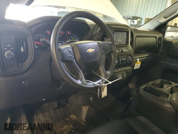 2023 Chevrolet Silverado 1500 Work Truck with VIN 3GCNAAEK3PG365233, listed as a Copart auction lot 51585885 with 124,297 mi miles and Clean Title. Bid and sale history available at DreamBid. Image 8.