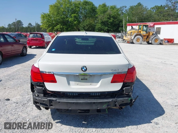 2012 BMW 7 Series 740Li with VIN WBAKB4C53CC576991, listed as a IAAI auction lot 41985643 with 107,416 mi miles and . Bid and sale history available at DreamBid. Image 17.
