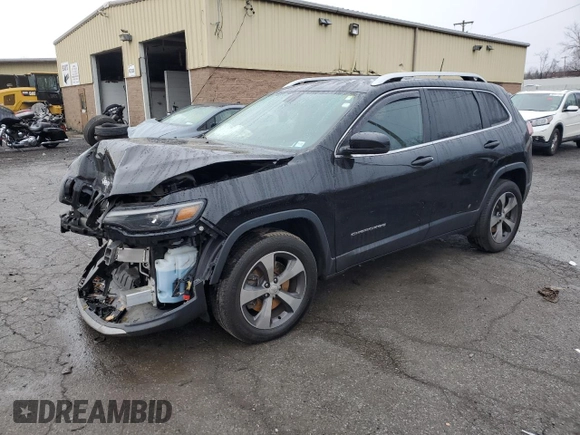 2020 Jeep Cherokee Limited with VIN 1C4PJMDX3LD562210, listed as a Copart auction lot 82904974 with 101,022 mi miles and Non repairable. Bid and sale history available at DreamBid. Image 1.