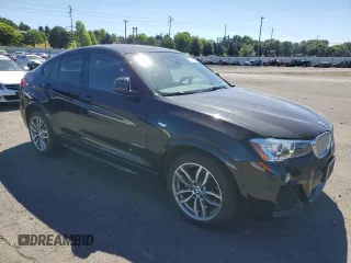 2018 BMW X4 xDrive28i with VIN 5UXXW3C55J0Y66136, listed as a Copart auction lot 60483774 with 26,005 mi miles and Salvage Title. Bid and sale history available at carsss.com. Image 4.