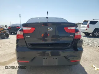 2017 Kia Rio LX with VIN KNADM4A34H6098719, listed as a Copart auction lot 50865265 with 109,608 mi miles and Salvage Title. Bid and sale history available at carsss.com. Image 6.