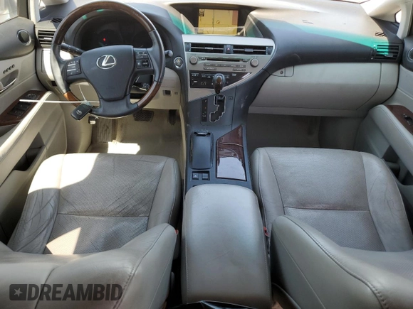 2010 Lexus RX 350 with VIN 2T2ZK1BA2AC013574, listed as a Copart auction lot 52356705 with 84,481 mi miles and Salvage Title. Bid and sale history available at carsss.com. Image 8.