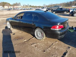 2007 BMW 7 Series 750Li with VIN WBAHN83517DT65412, listed as a IAAI auction lot 41400220 with 99,965 mi miles. Bid and sale history available at carsss.com. Image 3.