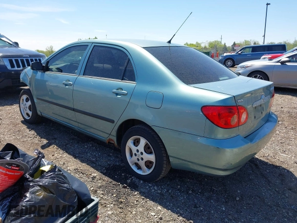 2005 Toyota Corolla CE with VIN 1NXBR32EX5Z373910, listed as a IAAI auction lot 42230582 with 64,004 mi miles and . Bid and sale history available at DreamBid. Image 3.