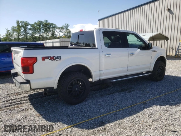 2018 Ford F-150 XL with VIN 1FTEW1EG3JFD79946, listed as a Copart auction lot 56707385 with 73,906 mi miles and Salvage title. Bid and sale history available at DreamBid. Image 3.
