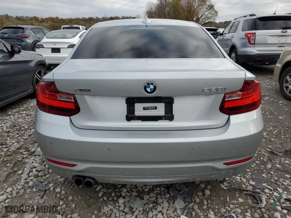 2015 BMW 2 Series 228i xDrive with VIN WBA1G9C50FVX96690, listed as a Copart auction lot 79253154 with 101,558 mi miles and Salvage Title. Bid and sale history available at carsss.com. Image 6.