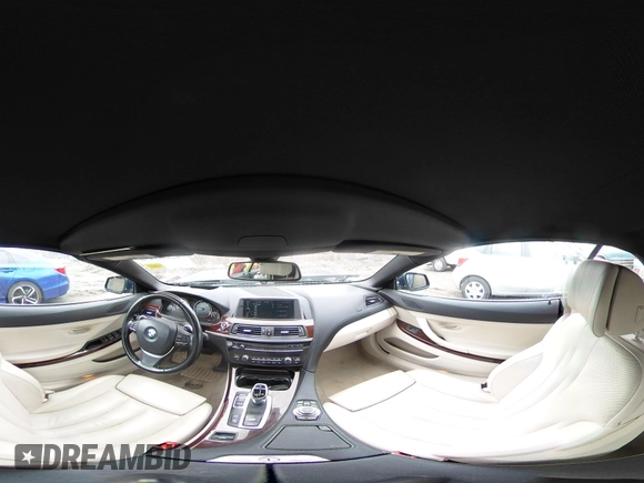 2013 BMW 6 Series 640i with VIN WBALW7C51DDX58713, listed as a IAAI auction lot 42005436 with 77,563 mi miles and . Bid and sale history available at carsss.com. Image 19.