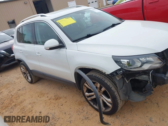 2016 Volkswagen Tiguan S with VIN WVGBV7AXXGW585445, listed as a IAAI auction lot 42083377 with 111,011 mi miles and . Bid and sale history available at DreamBid. Image 13.