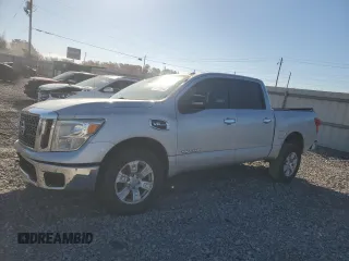 2017 Nissan Titan S with VIN 1N6AA1EJXHN522106, listed as a Copart auction lot 83558864 with 160,029 mi miles and Salvage Title. Bid and sale history available at carsss.com. Image 1.