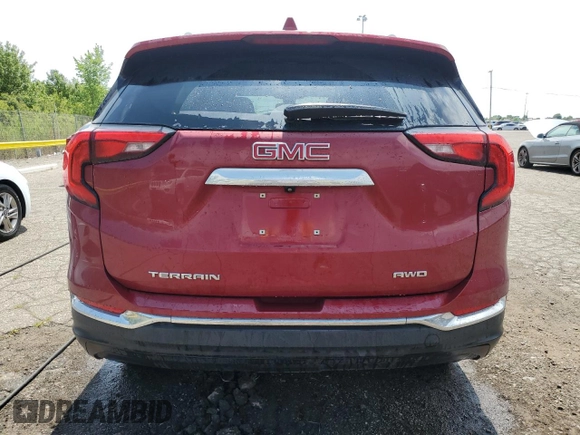 2020 GMC Terrain SLT with VIN 3GKALVEV7LL152883, listed as a Copart auction lot 64861285 with 100,927 mi miles and Clean title. Bid and sale history available at DreamBid. Image 6.