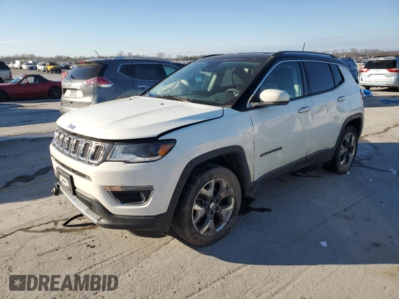 2018 Jeep Compass Limited с VIN 3C4NJDCB1JT231811, выставлен на аукционе Copart как лот 88776315 с пробегом 93 999 миль миль и Списание • Salvage title. История ставок и продаж доступна на DreamBid. Изображение 1.