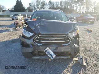 2019 Ford EcoSport Titanium with VIN MAJ3S2KE8KC307483, listed as a Copart auction lot 43940135 with 77,883 mi miles and Salvage Title. Bid and sale history available at DreamBid. Image 5.