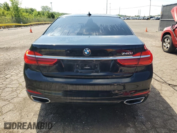 2019 BMW 7 Series 740i z VIN WBA7E2C52KB217833, wystawiony jako Copart lot #64283685 z przebiegiem 162 456 mil mil oraz Czysty tytuł • Clean title. Historia ofert i sprzedaży dostępna na DreamBid. Obrazek 6.