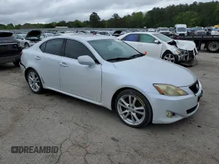 2006 Lexus IS 250 z VIN JTHBK262265024138, wystawiony jako Copart lot #52179695 z przebiegiem 199 509 mil mil oraz Szkody całkowita. Historia ofert i sprzedaży dostępna na DreamBid. Obrazek 4.
