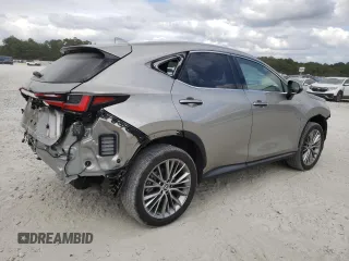 2023 Lexus NX with VIN 2T2GKCEZ8PC010465, listed as a Copart auction lot 77894374 with 18,269 mi miles and Salvage Title. Bid and sale history available at carsss.com. Image 3.