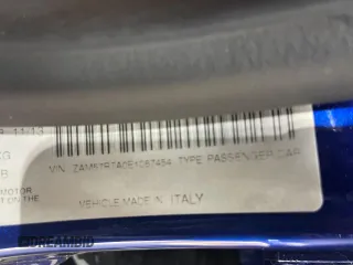2014 Maserati Ghibli S Q4 z VIN ZAM57RTA0E1087454, wystawiony jako Copart lot #48449115 z przebiegiem 58 880 mil mil oraz Szkoda całkowita • Salvage title. Historia ofert i sprzedaży dostępna na DreamBid. Obrazek 10.
