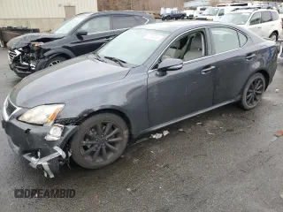 2010 Lexus IS 250 with VIN JTHCF5C24A5036718, listed as a Copart auction lot 47045135 with 152,199 mi miles and Salvage Title. Bid and sale history available at carsss.com. Image 1.