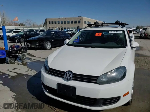2012 Volkswagen Jetta SportWagen TDI w/Sunroof with VIN 3VWPL7AJXCM642035, listed as a Copart auction lot 48584605 with 0 mi miles and Non Repairable. Bid and sale history available at carsss.com. Image 13.