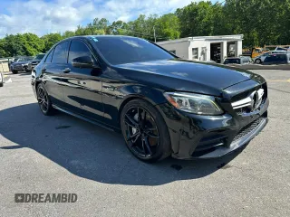 2019 Mercedes-Benz C 43 AMG with VIN 55SWF6EB7KU288950, listed as a Copart auction lot 62078175 with 107,060 mi miles and Clean title. Bid and sale history available at DreamBid. Image 4.