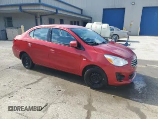 2017 Mitsubishi Mirage ES z VIN ML32F3FJ6HHF14527, wystawiony jako Copart lot #57297005 z przebiegiem 81 046 mil mil oraz Szkoda całkowita • Salvage title. Historia ofert i sprzedaży dostępna na DreamBid. Obrazek 4.