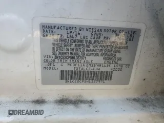 2017 Nissan Note SV with VIN 3N1CE2CP5HL357971, listed as a Copart auction lot 54237755 with 143,297 mi miles and Clean Title. Bid and sale history available at DreamBid. Image 13.