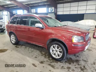 2014 Volvo XC90 with VIN YV4952CZ4E1693376, listed as a Copart auction lot 55943675 with 185,247 mi miles and Clean Title. Bid and sale history available at DreamBid. Image 4.