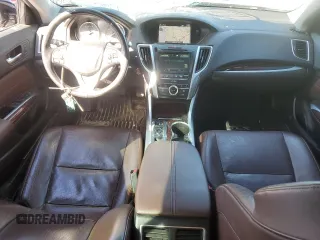 2017 Acura TLX V6 w/Advance Pkg with VIN 19UUB2F79HA005796, listed as a Copart auction lot 80419264 with 107,797 mi miles and Salvage title. Bid and sale history available at DreamBid. Image 8.