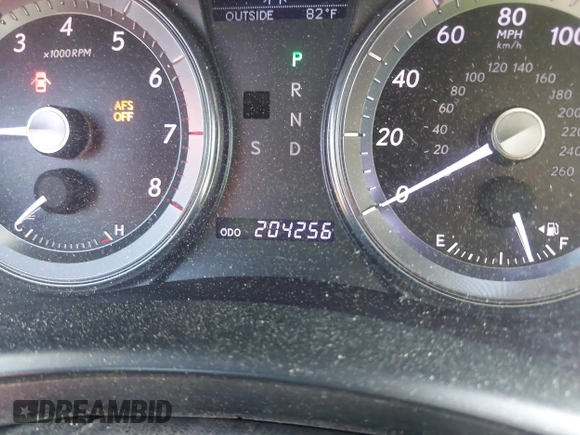 2012 Lexus ES 330 with VIN JTHBK1EG4C2485457, listed as a IAAI auction lot 42723326 with 204,256 mi miles and . Bid and sale history available at DreamBid. Image 15.