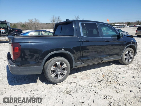 2019 Honda Ridgeline RTL with VIN 5FPYK2F51KB007787, listed as a Copart auction lot 50106675 with Not provided miles and Salvage title. Bid and sale history available at DreamBid. Image 3.