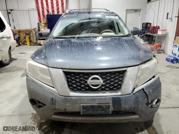 2014 Nissan Pathfinder Platinum with VIN 5N1AR2MM7EC697610, listed as a Copart auction lot 87027164 with 179,025 mi miles and Salvage Title. Bid and sale history available at carsss.com. Image 5.