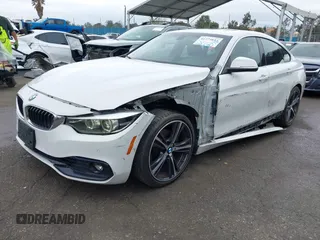 2019 BMW 4 Series 430i with VIN WBA4J1C57KBM17793, listed as a IAAI auction lot 41773832 with 78,110 mi miles. Bid and sale history available at carsss.com. Image 20.