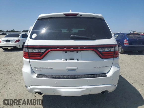 2016 Dodge Durango Citadel z VIN 1C4RDJEG8GC393293, wystawiony jako Copart lot #60886895 z przebiegiem 103 555 mil mil oraz Czysty tytuł • Clean title. Historia ofert i sprzedaży dostępna na DreamBid. Obrazek 6.