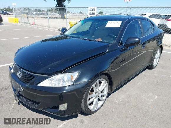 2007 Lexus IS 250 with VIN JTHBK262072036839, listed as a IAAI auction lot 42603071 with 196,683 mi miles and . Bid and sale history available at DreamBid. Image 18.