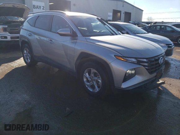 2024 Hyundai Tucson SEL with VIN 5NMJB3DE1RH378136, listed as a Copart auction lot 45592265 with 6,989 mi miles and Salvage Title. Bid and sale history available at carsss.com. Image 4.