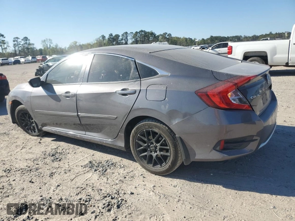 2020 Honda Civic Sedan LX with VIN 2HGFC2F61LH505264, listed as a Copart auction lot 49534495 with 111,736 mi miles and Salvage Title. Bid and sale history available at carsss.com. Image 2.