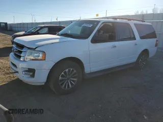 2016 Ford Expedition EL XLT with VIN 1FMJK1JT6GEF20855, listed as a Copart auction lot 82688304 with 195,489 mi miles and Salvage Title. Bid and sale history available at carsss.com. Image 1.